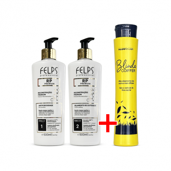 Холодное восстановление Felps RP 500/500 мл (+ подарок Happy Hair Blinda Coiffer)