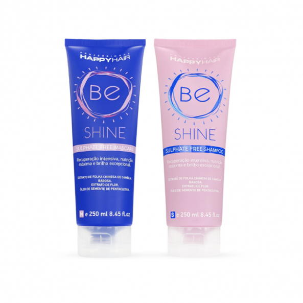 Шампунь + маска Happy Hair BE Shine комплект 250/250 мл