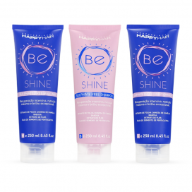 Шампунь + кондиционер + маска Happy Hair BE Shine комплект 250/250/250 мл
