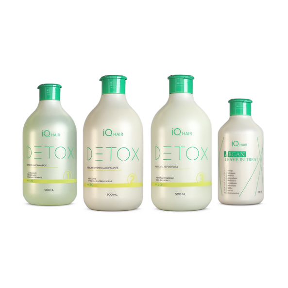 Комплект IQ Hair Detox 500/500/500/300 мл