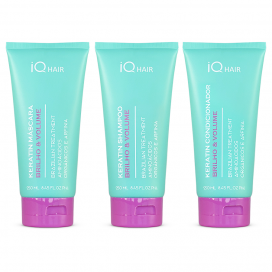 Комплект шампунь + кондиционер + маска IQ Hair Уплотнение и блеск 250/250/250 мл