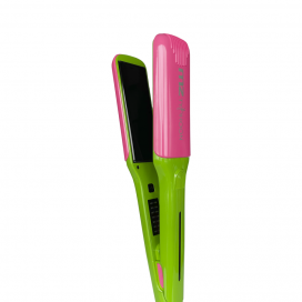 Утюжок титановые пластины MZ Typhoon Розовый / Зеленый