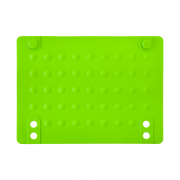 Термоковрик силиконовый, зеленый